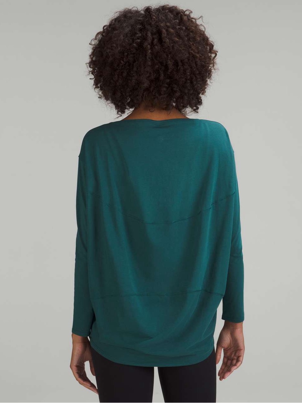 Lululemon Women’s Back in Action Long Sleeve Green Shirt Size Small 1037